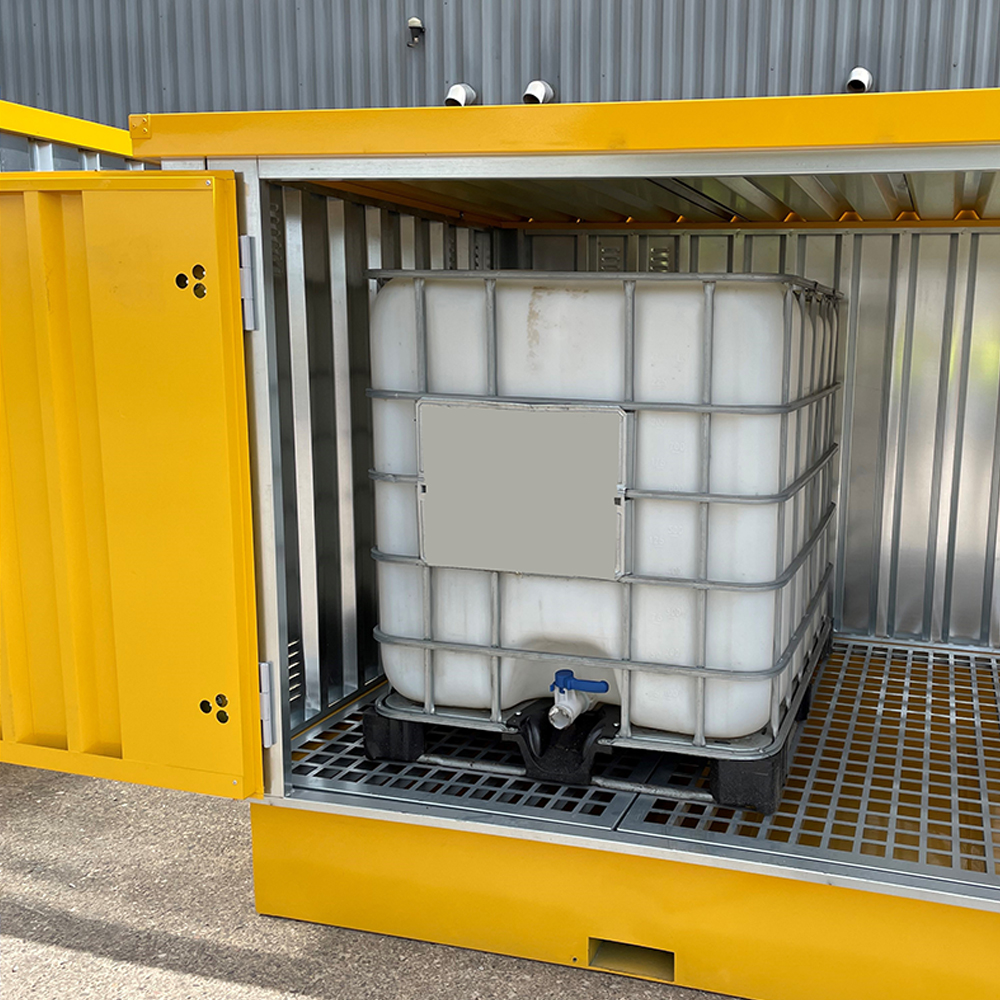 Double IBC Bunded Storage Container - Flat Packed - Kingfisher Direct Ltd