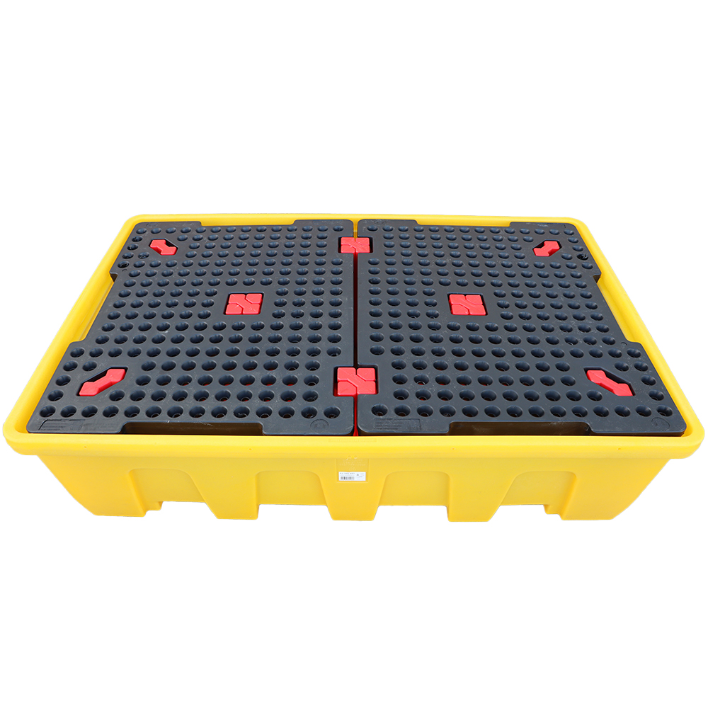 Double IBC Spill Bund - 1200 Litres