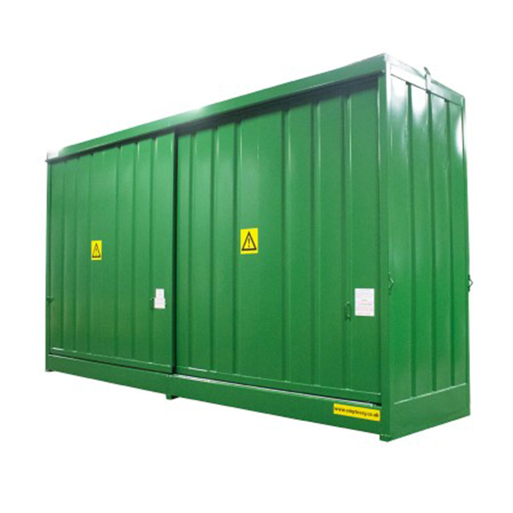 Steel Drum & IBC Storage Cabinet - 2200 Litres