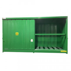 Steel Drum & IBC Storage Cabinet - 2200 Litres