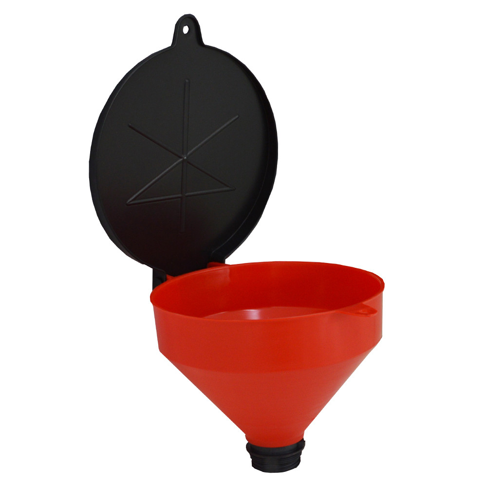 Oil Drum Funnel with Flip Top 
