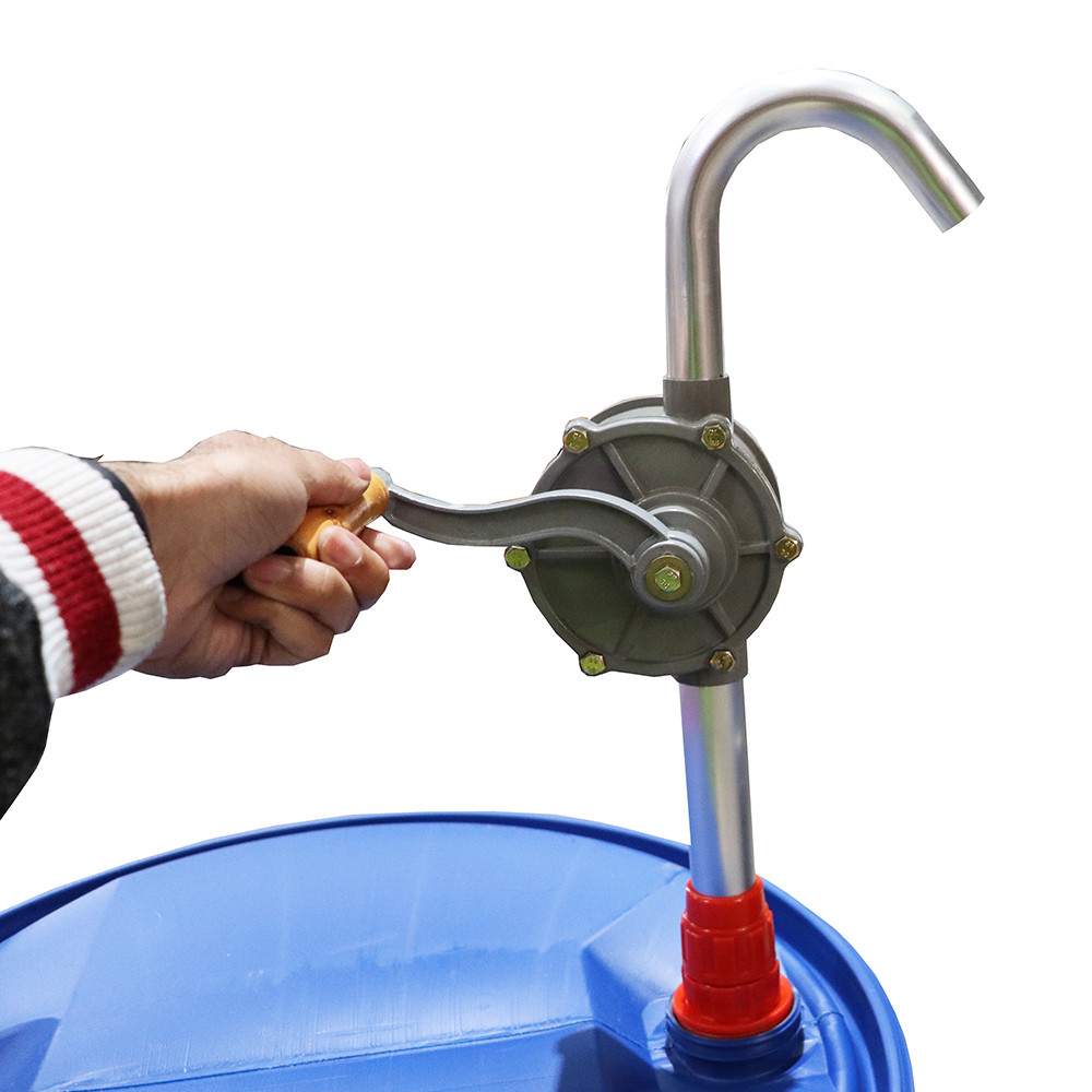 Aluminum Hand Rotary Drum Pump - 25mm 21L/Min