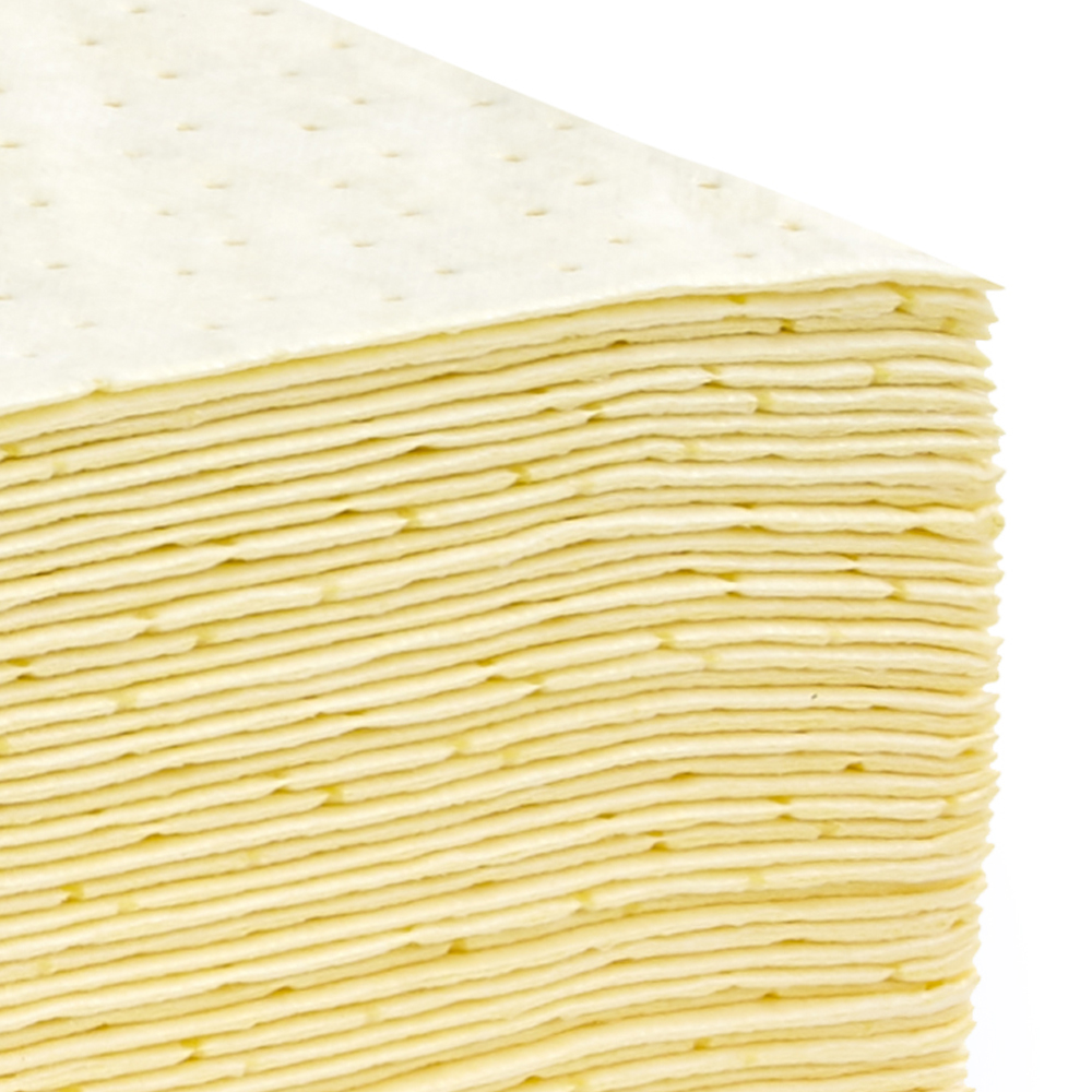 Ecosoak Chemical Absorbent Pads - Pack of 100