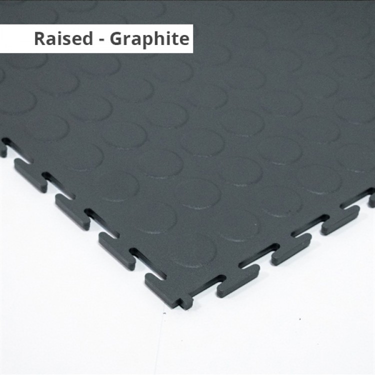 Ecotile 500/7 Interlocking PVC Flooring Tile 500mm x 500mm x 7mm