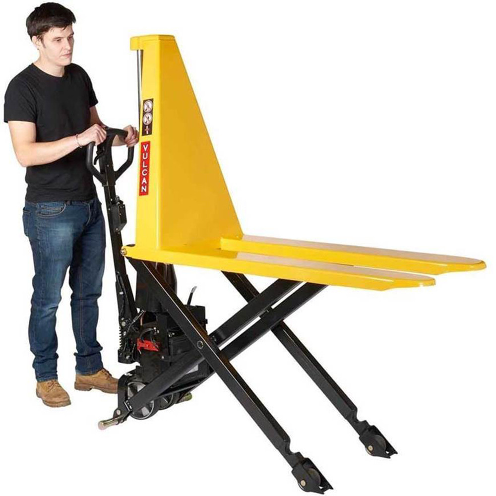 Electric High Lift Pallet Truck - 1000kg