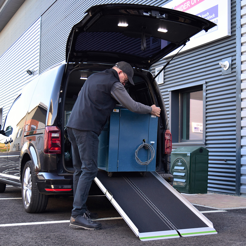 Folding Lightweight Portable Ramp - Kingfisher Direct Ltd