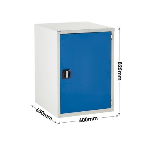 Euroslide Cabinet - Garage/Workshop Tool Storage - 650x825x650mm