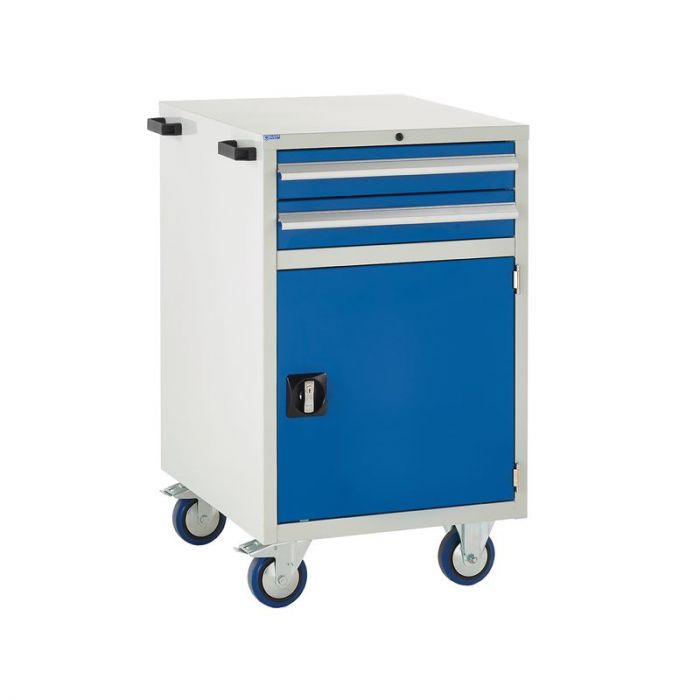 Euroslide Mobile Cabinet - Garage/Workshop Tool Storage - 600x980x650mm