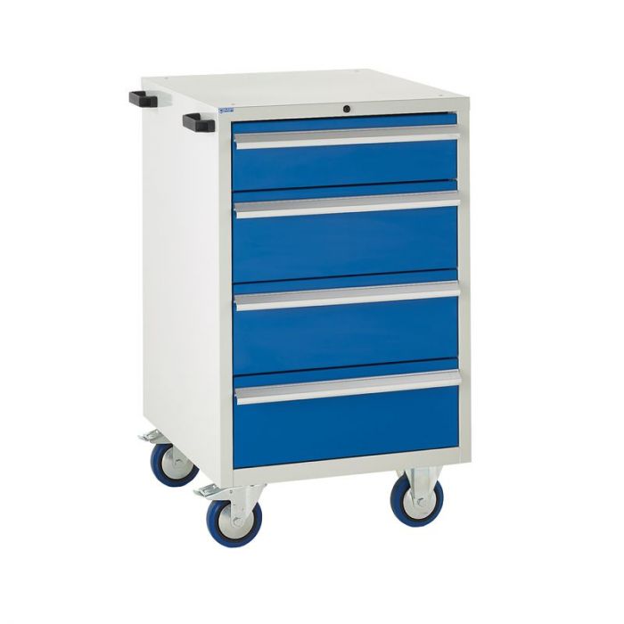 Euroslide Mobile Cabinet - Garage/Workshop Tool Storage - 600x980x650mm