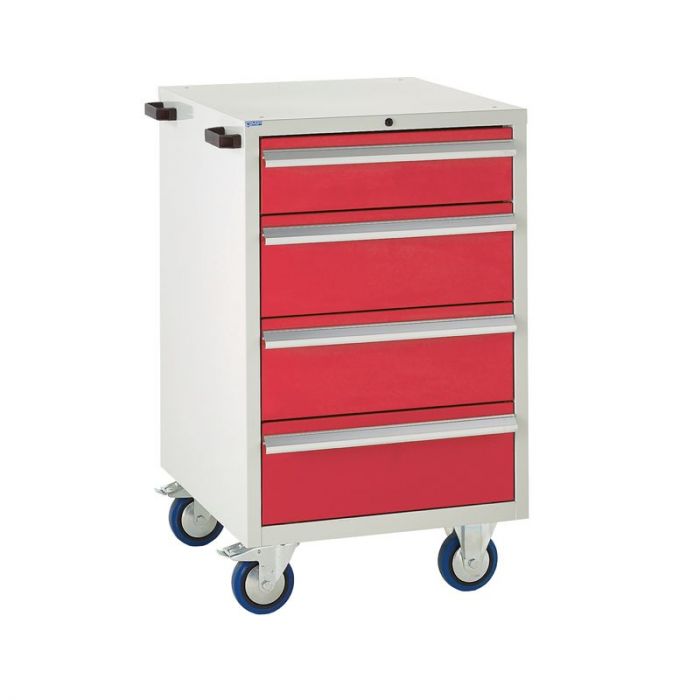 Euroslide Mobile Cabinet - Garage/Workshop Tool Storage - 600x980x650mm