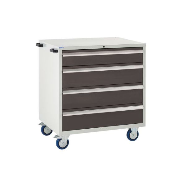 Euroslide Mobile Cabinet - Garage/Workshop Tool Storage - 900x980x650mm