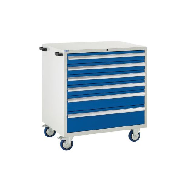 Euroslide Mobile Cabinet - Garage/Workshop Tool Storage - 900x980x650mm