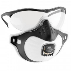 JSP Filterspec PRO Spectacle & FFP3V Valved Filter Mask
