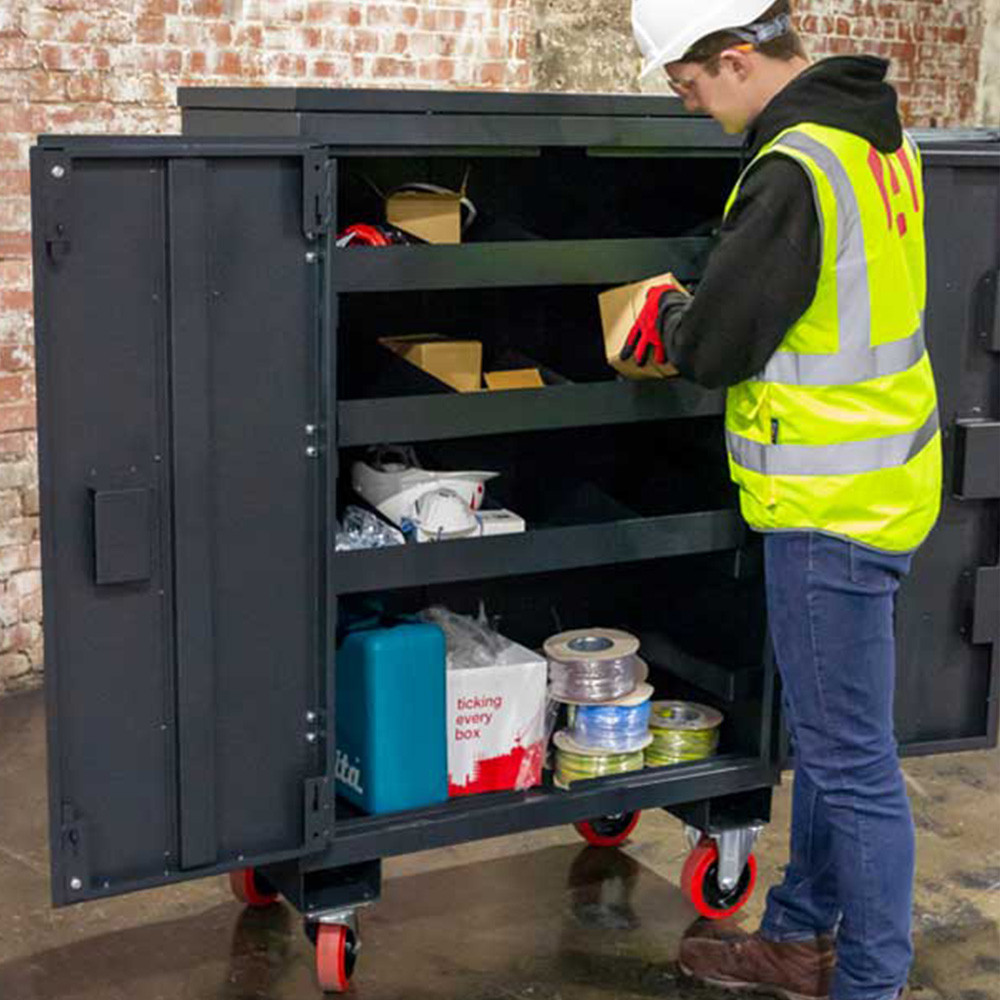 Armorgard Fittingstor™ Mobile Tool & Parts Storage Cabinet