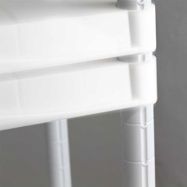Five Tier Freestanding Plastic Shelving Unit - 900 x 400 x 1800mm