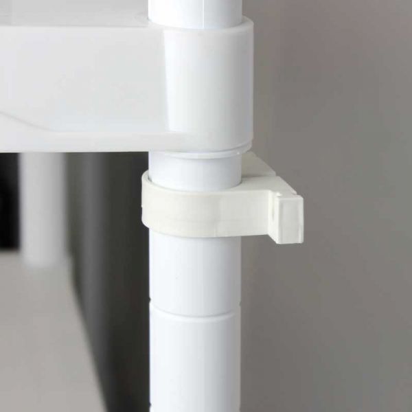 Five Tier Freestanding Plastic Shelving Unit - 900 x 400 x 1800mm