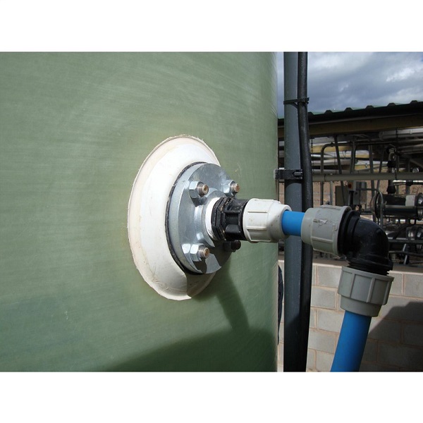 50000 Litre Vertical GRP One Piece Storage Tank