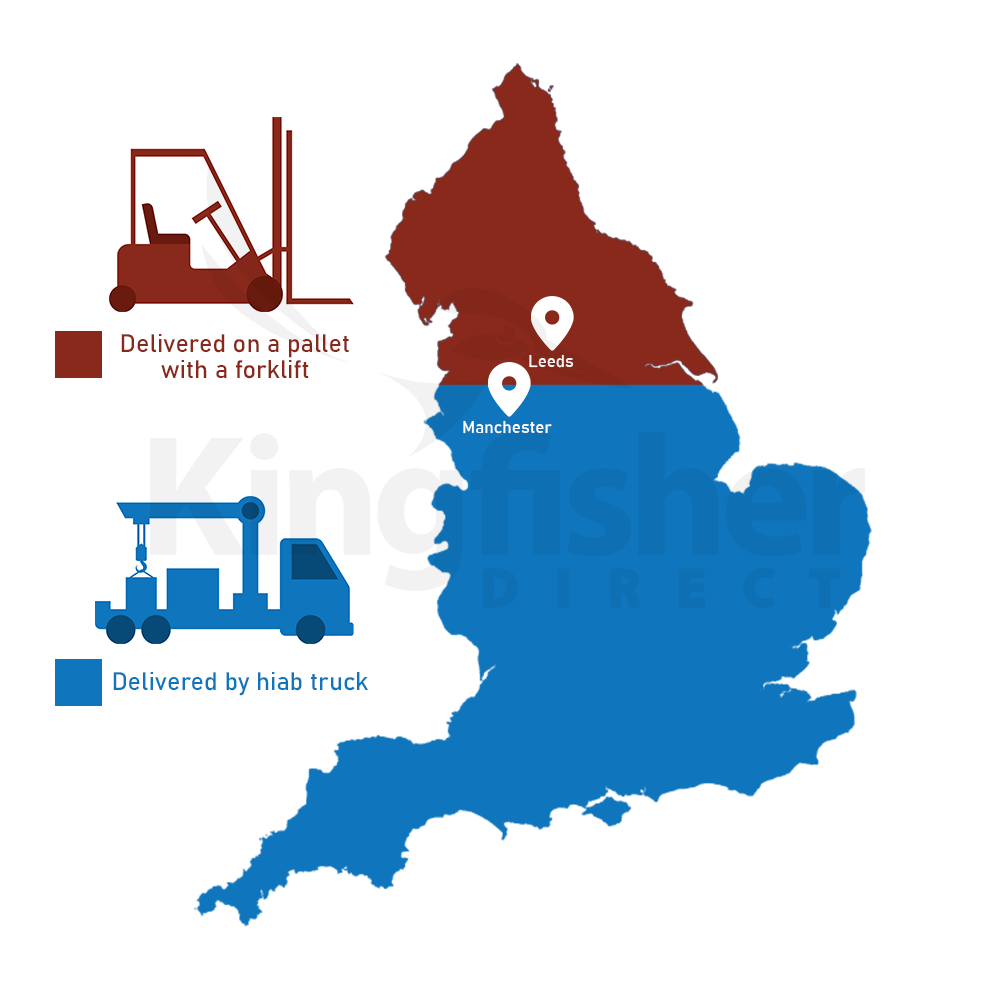 4m Flat Pack Storage Container with Double Wing Doors