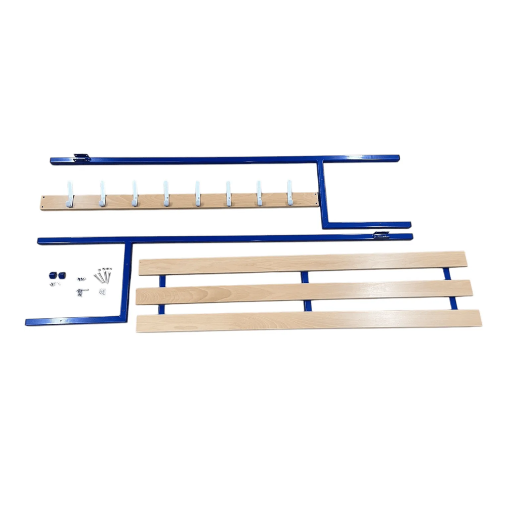 Single Sided Changing Room Bench with Hooks