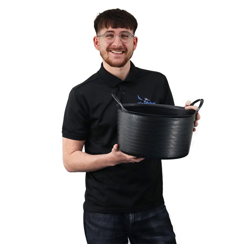 Flexi Tub Multi-Purpose Plastic Trug - 14 Litre Capacity - Pack of 5