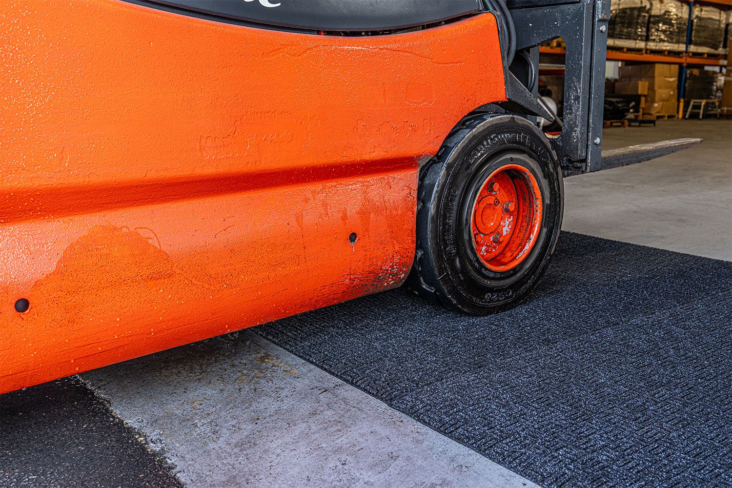 Forklift Mat 900mm x 1800mm - Charcoal