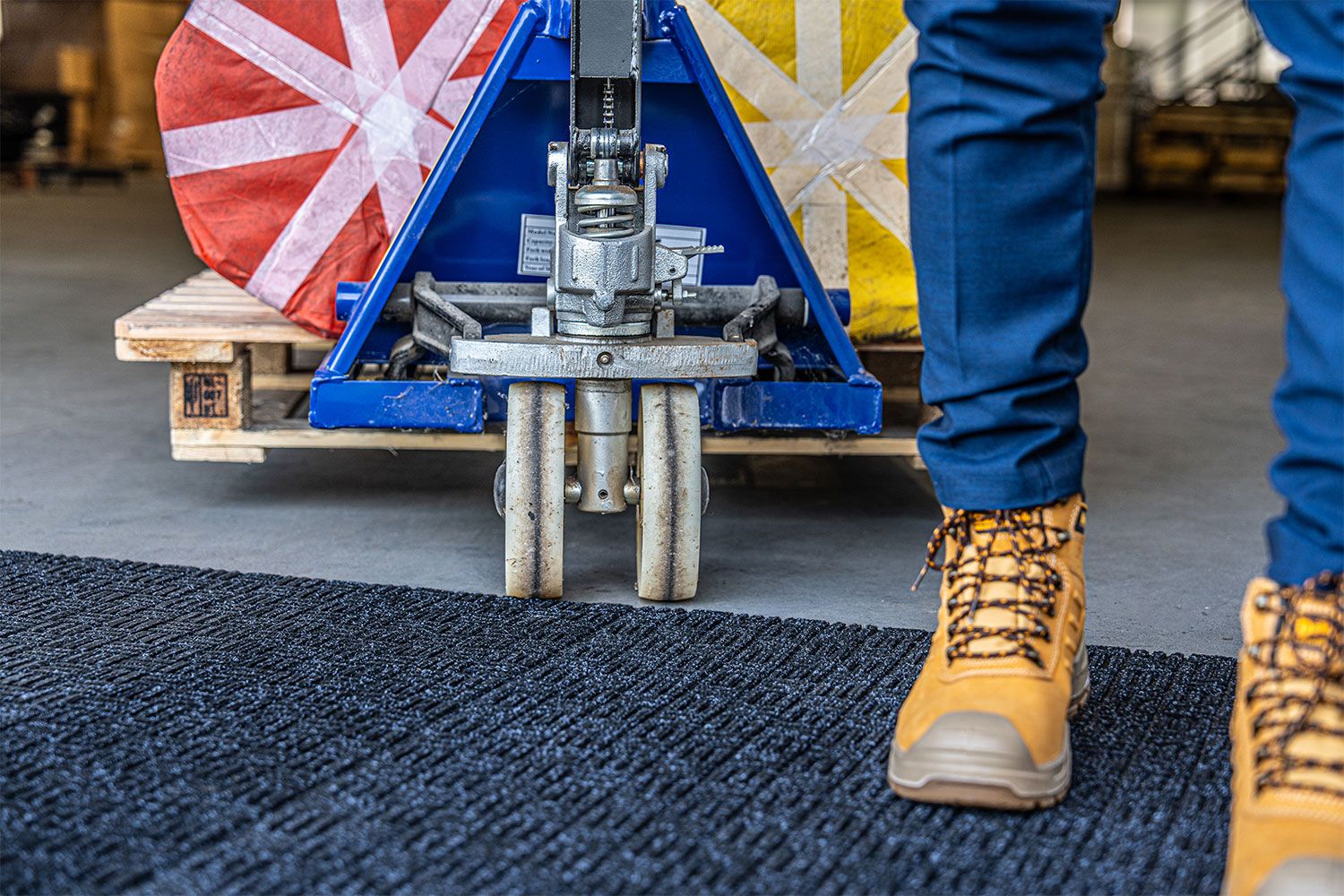 Forklift Mat 900mm x 1800mm - Charcoal