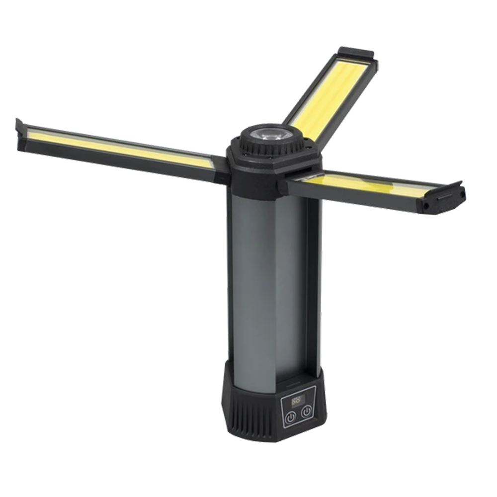 Rechargeable Flexible Floodlight with Tripod 24W COB LED & 5W SMD LED