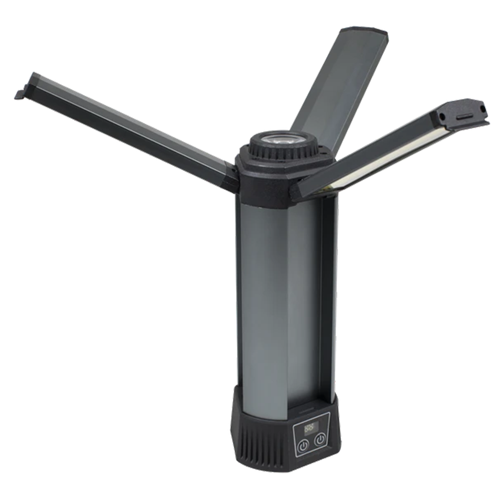 Rechargeable Flexible Floodlight with Tripod 24W COB LED & 5W SMD LED