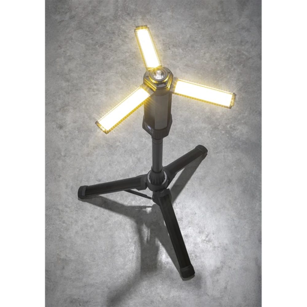 Rechargeable Flexible Floodlight with Tripod 24W COB LED & 5W SMD LED