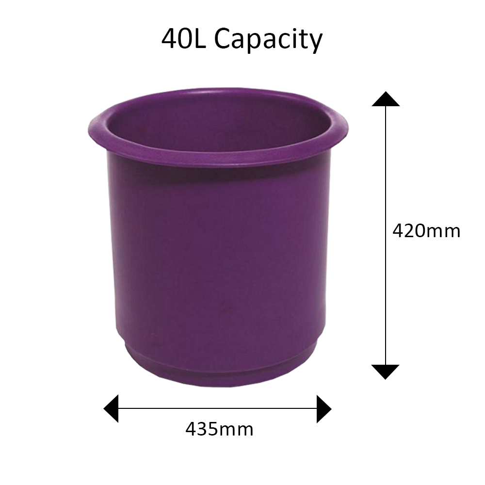 Food Grade Stackable Ingredient Bin 14 to 65 Litres