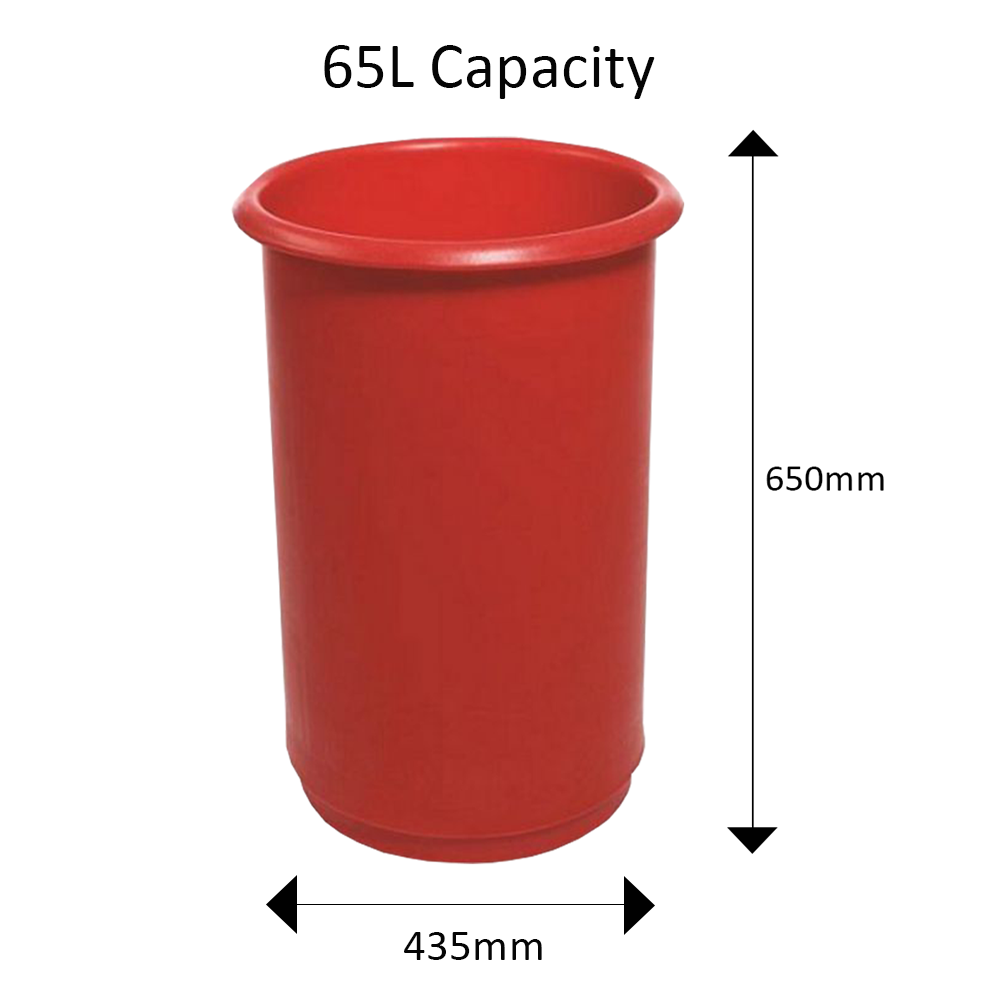 Food Grade Stackable Ingredient Bin 14 to 65 Litres