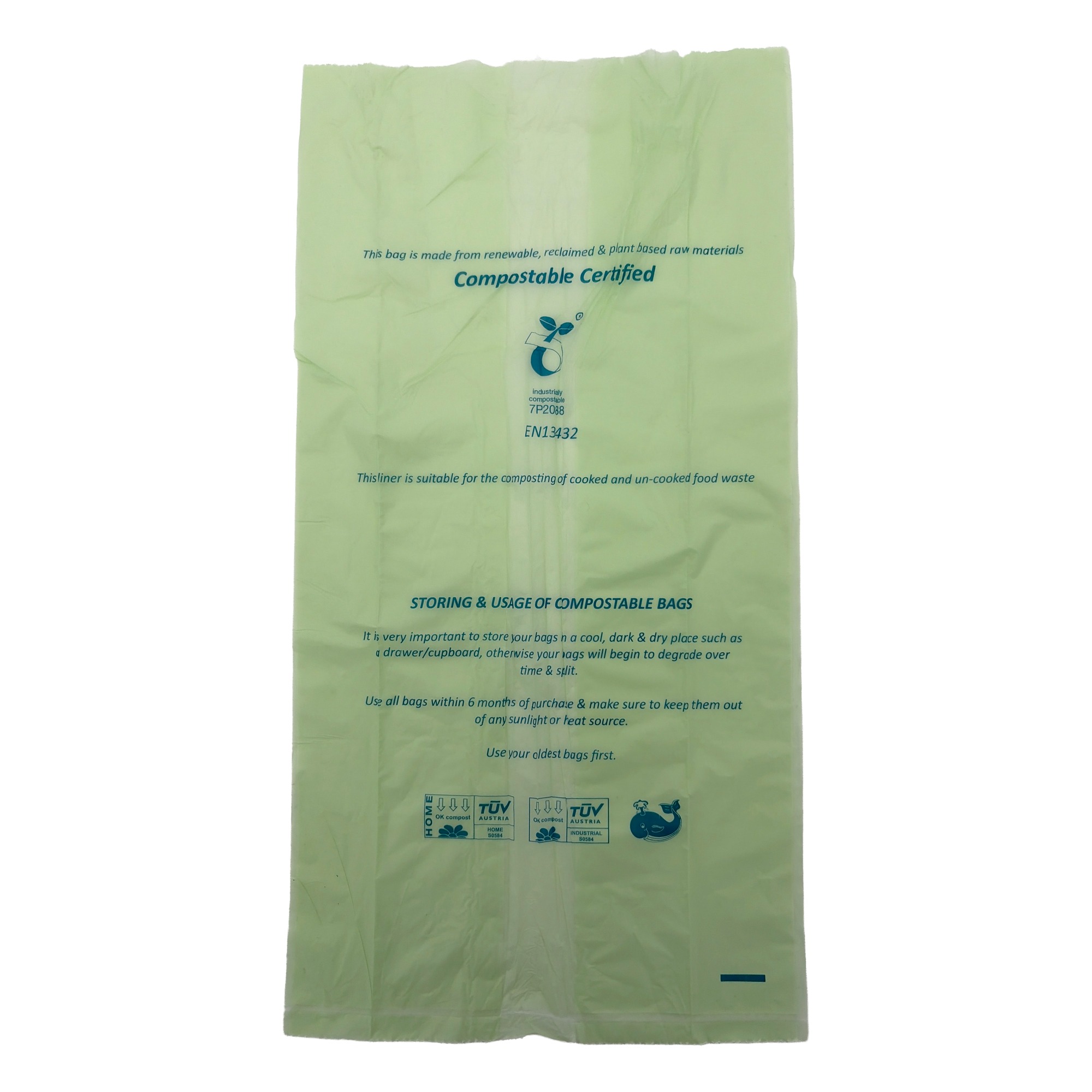 Compostable Food Waste Bags - 10 Litre x20 Per Roll