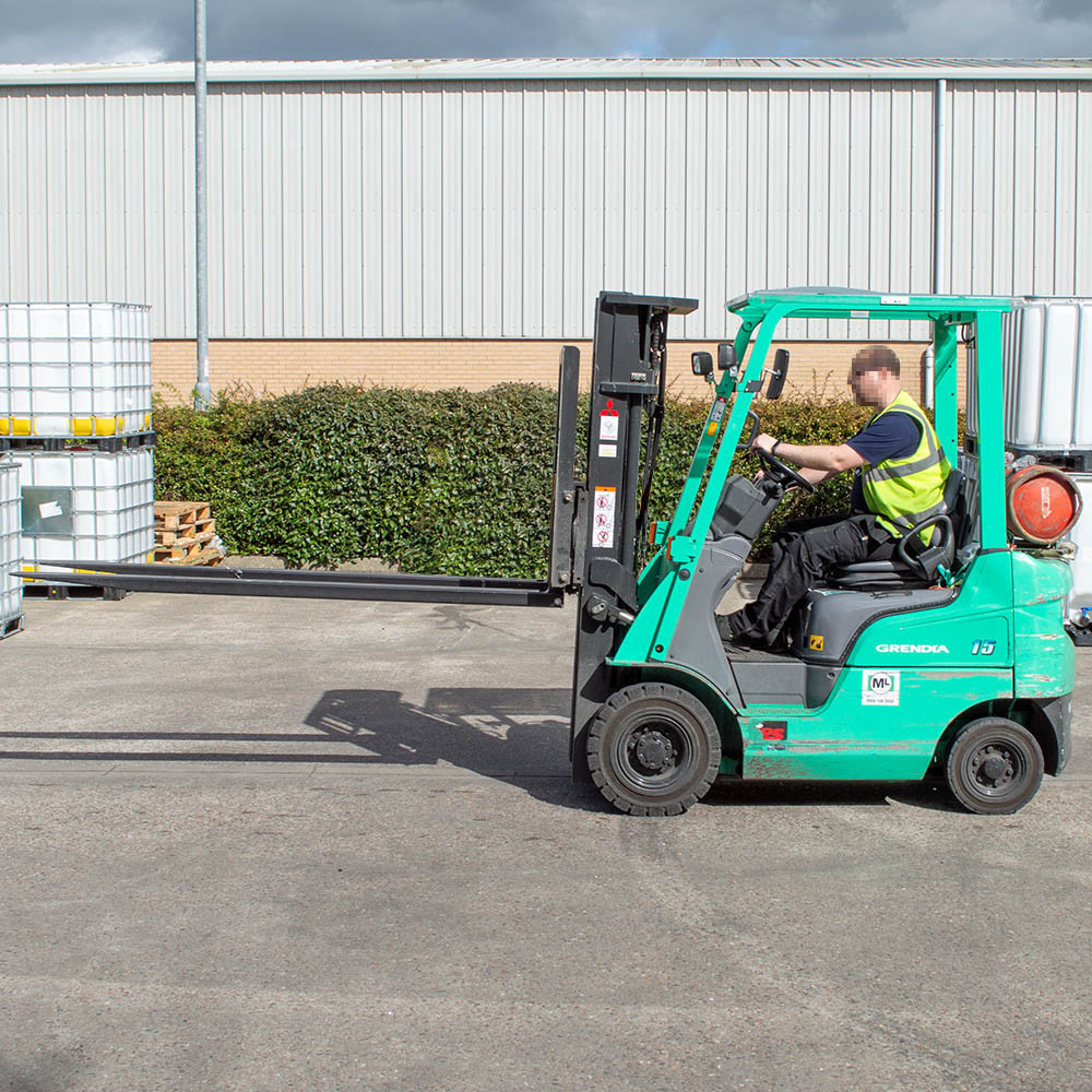 Forklift Extensions 1500mm Length 3000kg Capacity
