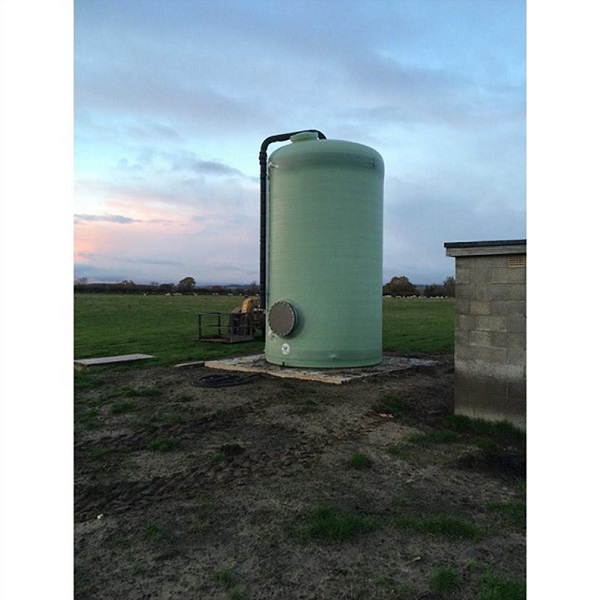 50000 Litre Vertical GRP One Piece Storage Tank