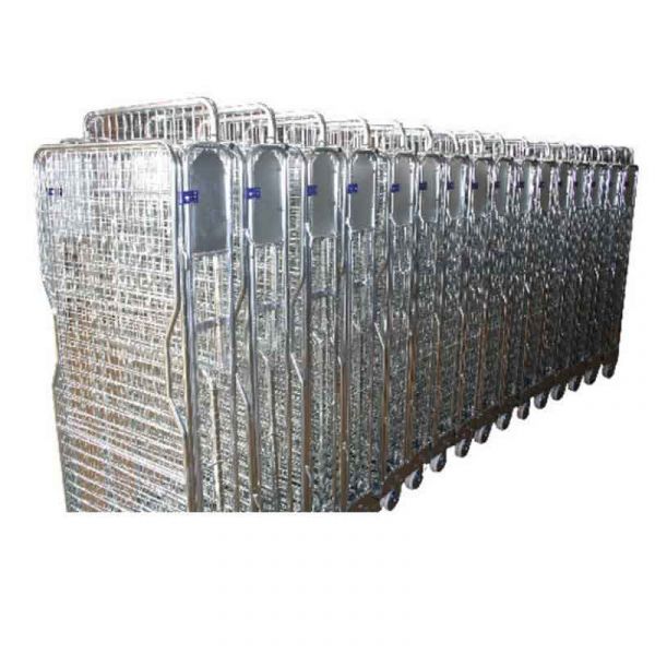 Nestable Security Roll Cage Container