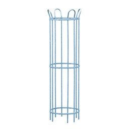 450mm x 1870mm Galvanised Steel Tree Guard - galvanised unpainted