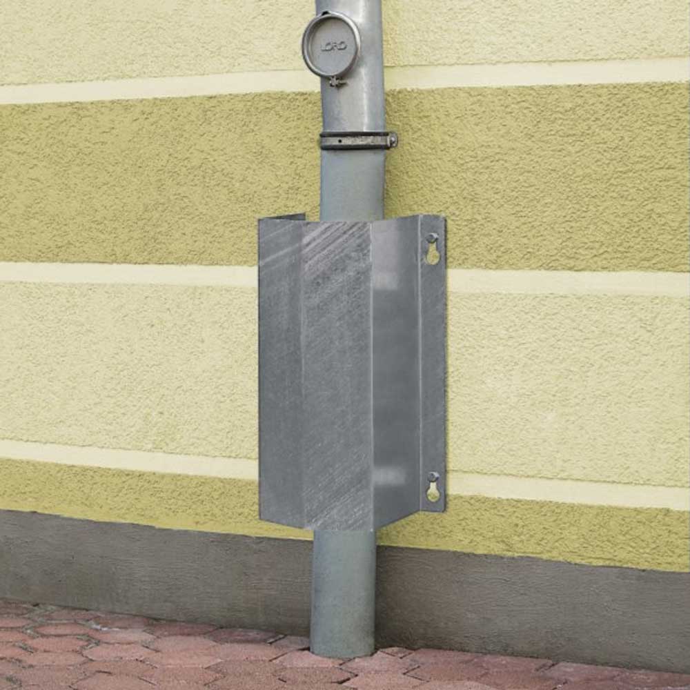 Wall Mounted Galvanised Pipe/Cable Protector