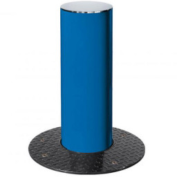 Steel Retractable Bollard with Stainless Steel Top