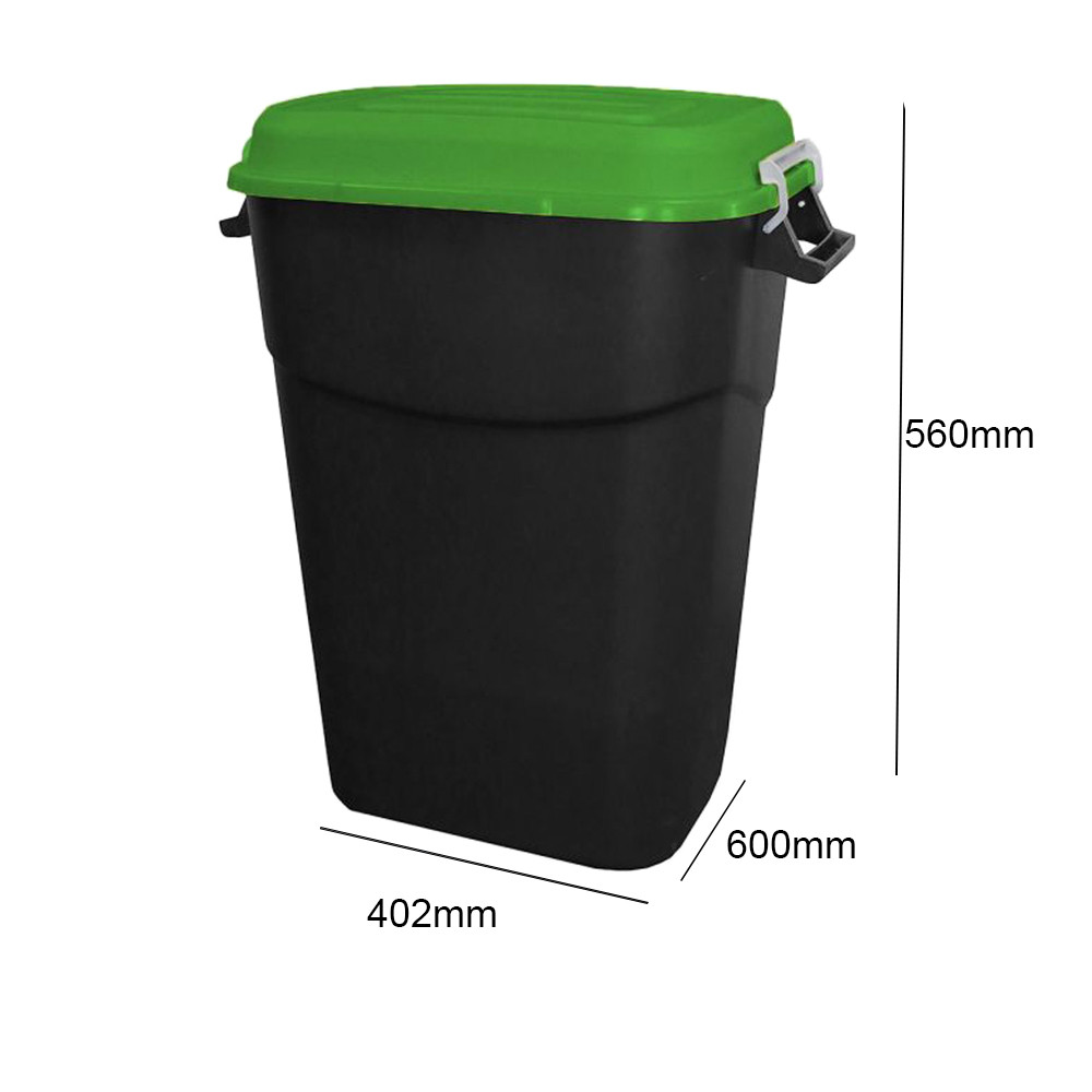 Animal Feed Bin with Clip Lid - 75 Litre