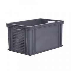 65L Euro Stacking Container - Perforated Ends - 600 x 400 x 325