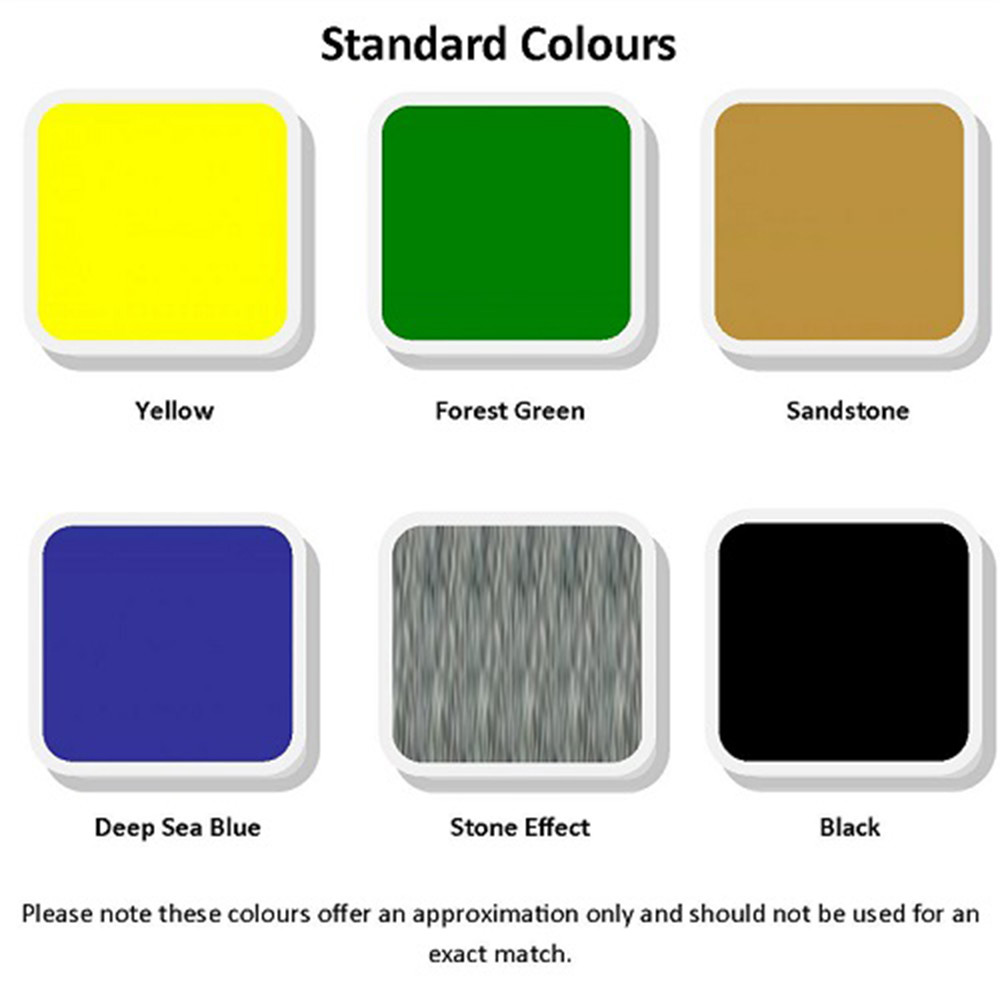 12 Cu Ft Lockable Grit Bin Winter Pack