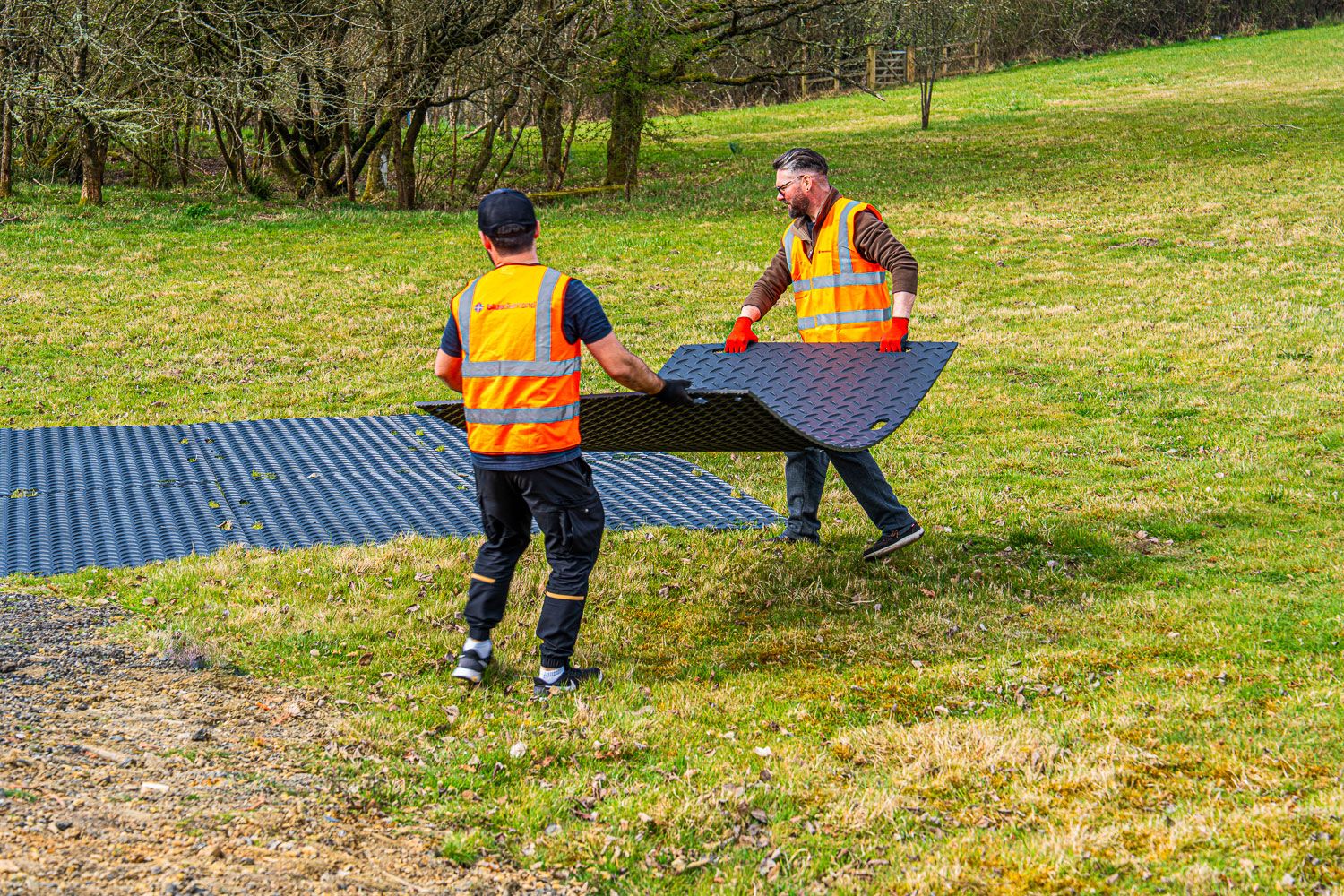 GroundTrak PRO Mat Black 1200 x 2400 x 12.7mm - Pack of 5