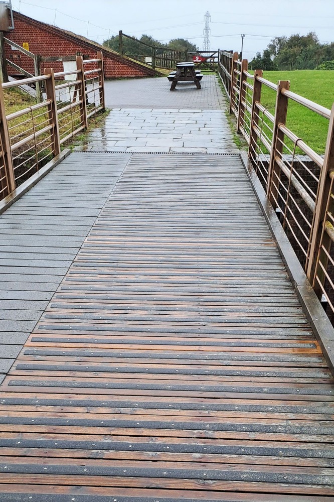 Anti-Slip GRP Decking Strips
