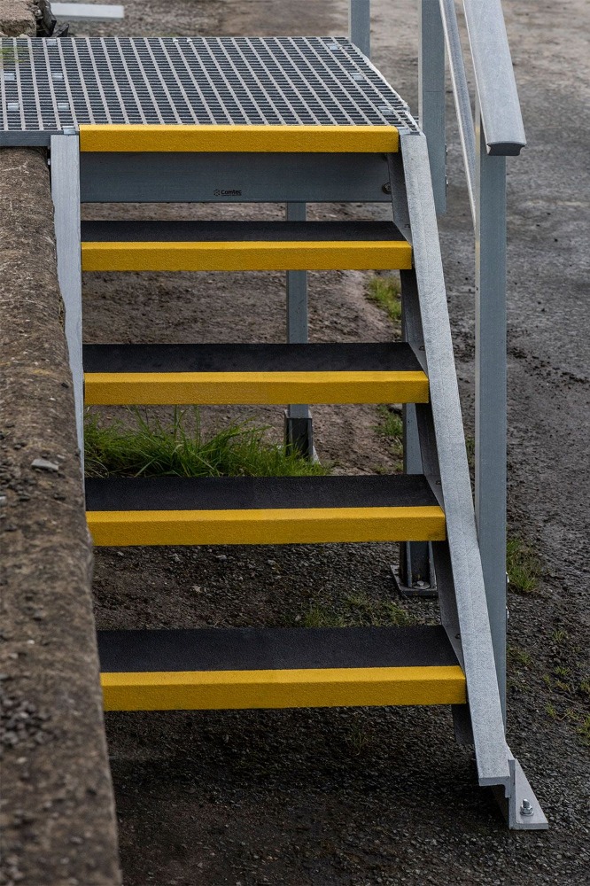 Anti-Slip GRP Stair Tread