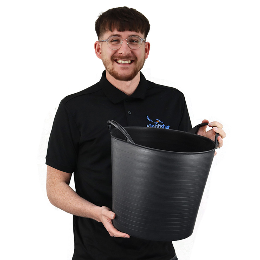 Flexi Tub Multi-Purpose Plastic Trug - 26 Litre Capacity - Pack of 5