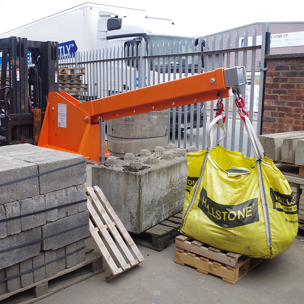 Fork Mounted Extended Adjustable Jib