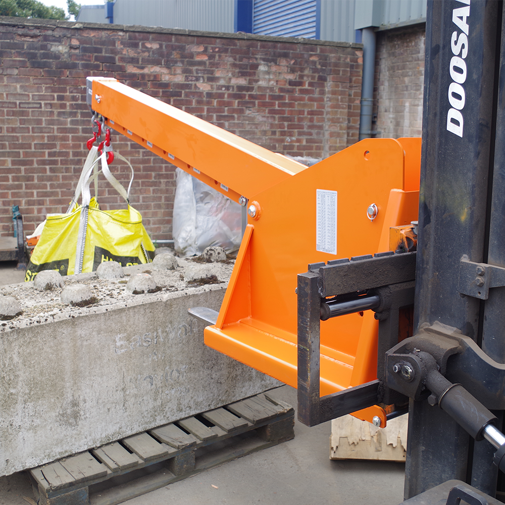 Fork Mounted Extended Adjustable Jib