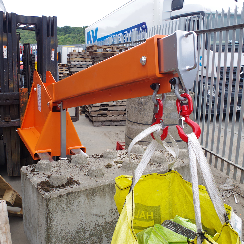 Fork Mounted Extended Adjustable Jib