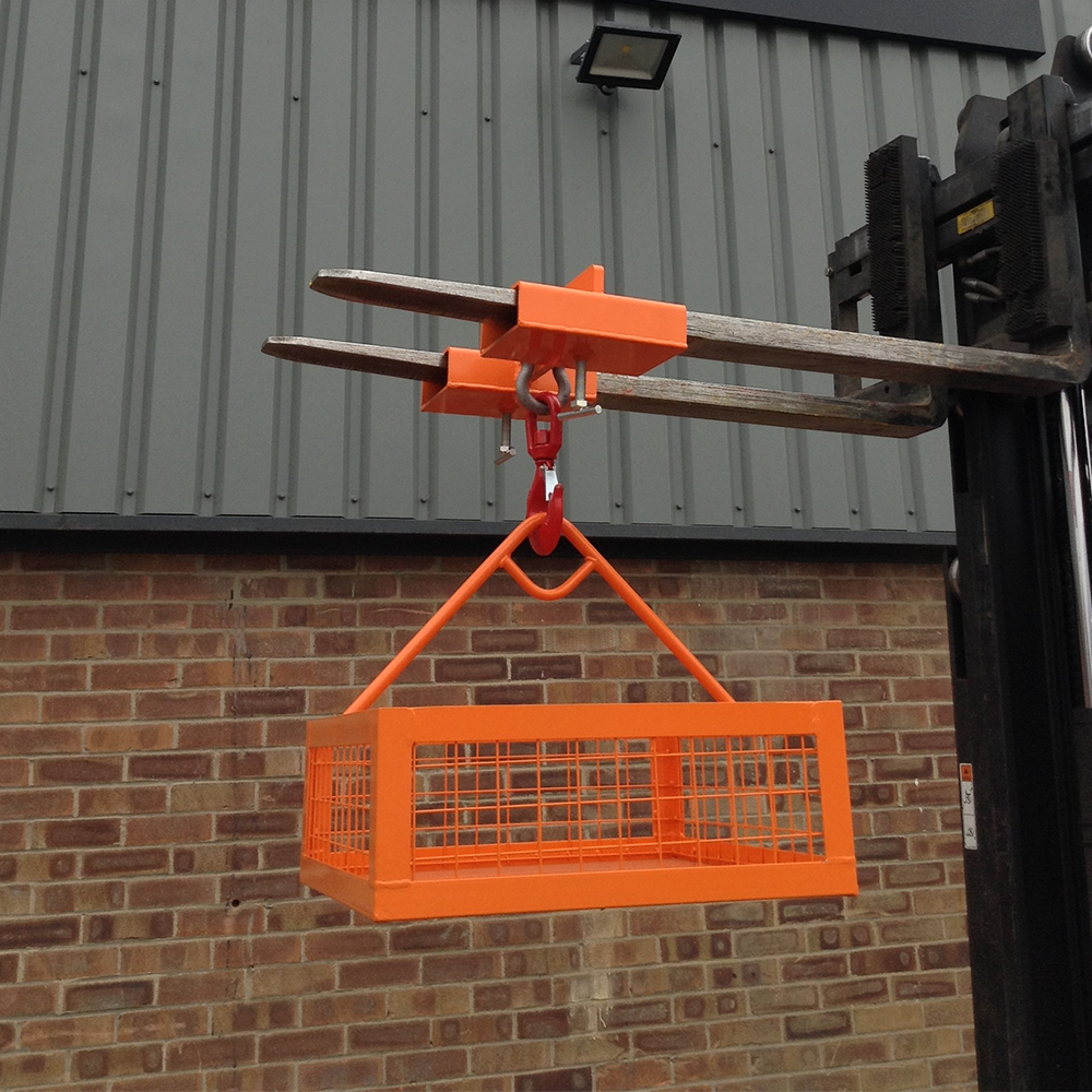 Brick Basket Forklift Attachment