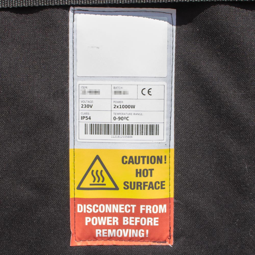 IBC Container Heater Jacket